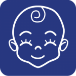 icon of a baby's head